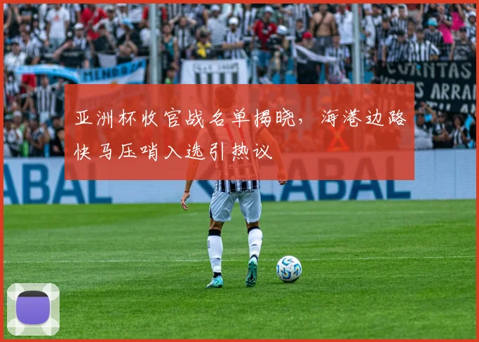 亚洲杯收官战名单揭晓，海港边路快马压哨入选引热议